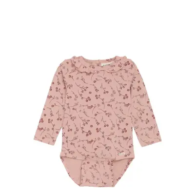 Minymo Body Ls Aop Rosa