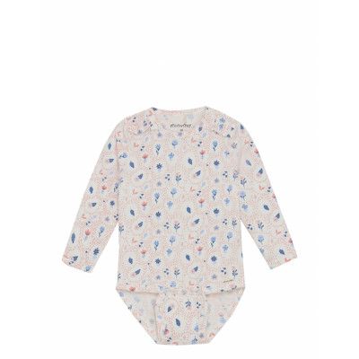 Minymo Body Ls Aop Vit