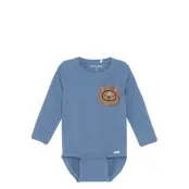 Minymo Body Ls Blå