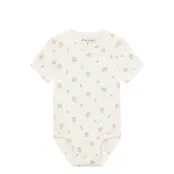 Minymo Body Ss Aop - Cream - 50