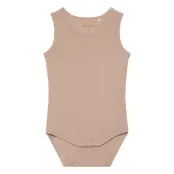 Minymo Body W/O Sleeves - Beige - 80
