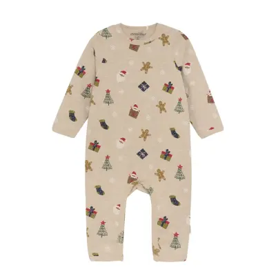 Minymo Suit Ls Aop Kräm