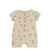 Minymo Suit Ss Aop - Beige - 62