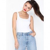Missguided Square Neck Cotton Jersey Body Bodys