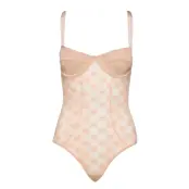 Mona Bodysuit Bodies Slip Orange OW Collection