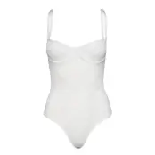 Mona Bodysuit *Villkorat Erbjudande Bodies Slip Vit OW Collection