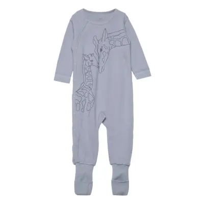 Moodi - Heldragt Långärmad Bodysuit Blå Hust & Claire