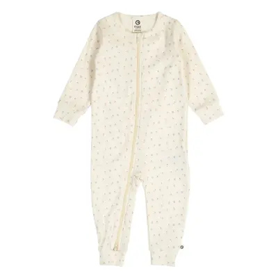 Müsli by Green Cotton Spring Zip Bodysuit - Cream - 74