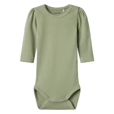 name it Nbffallon Ls Body - Green - 50