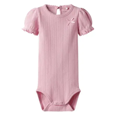 name it Nbfhappy Ss Body - Pink - 56