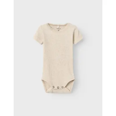 name it Nbfkab Ss Body Noos - Beige - 80