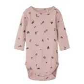 name it Nbflower Ls Body - Pink - 50