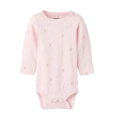 name it Nbflydianna Ls Xsl Body - Pink - 68