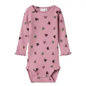 name it Nbfnitte R  Ls Body - Pink - 68