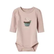 name it Nbfnucake Ls Body Box - Pink - 50