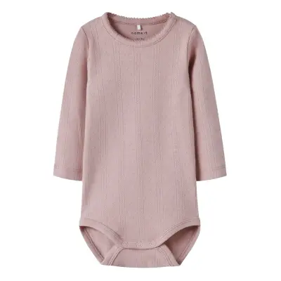 name it Nbfoklahoma Ls Body - Pink - 68