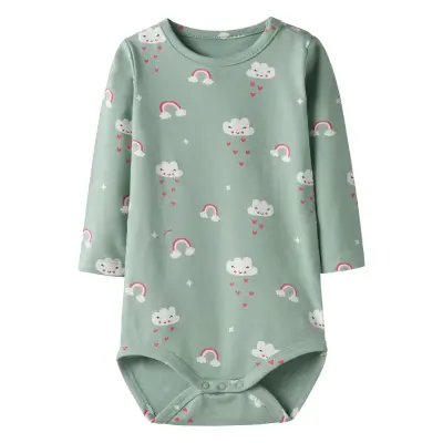 name it Nbfvandora Ls Body Box - Green - 50