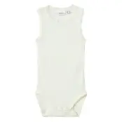 name it Nbfwang Wool Needle Tank  Body - White - 56