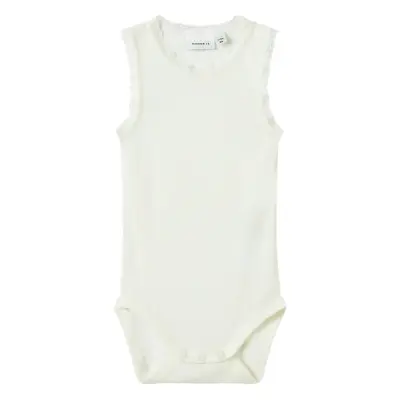 name it Nbfwang Wool Needle Tank  Body - White - 56