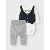 name it Nbmadam Ls Body Set Noos - Multi/patterned - 56