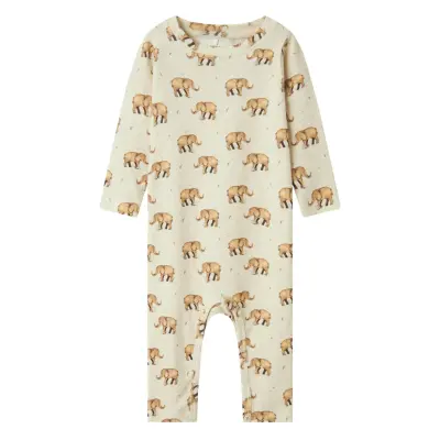 name it Nbmbobby Ls Bodysuit - Beige - 56