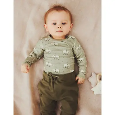 name it Nbmbobby M Ls Body - Green - 50