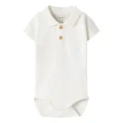 name it Nbmhofman Ss Polo Body - Cream - 68