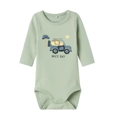 Name It Nbmhollow Ls Body Box Grön