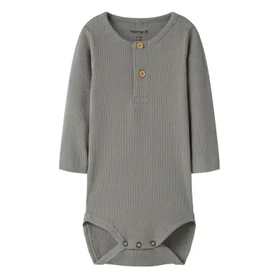 name it Nbmkab Ls Body Noos - Grey - 56