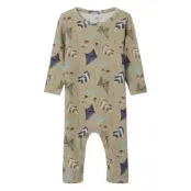 Name It Nbmnathon Ls Bodysuit Grön