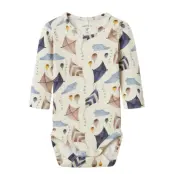 name it Nbmnathon M Ls Body - Multi/patterned - 50