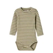 name it Nbmoconnor Ls Body - Khaki green - 74