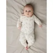 name it Nbnnightsuit 2P Zip Ff Jet Giraffe Noos - Beige - 62