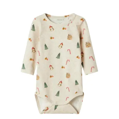 name it Nbnroccas Ls Body - Beige - 62