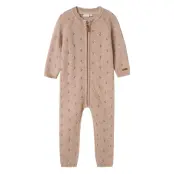 Name It Nmfwrilla Wool Ls Knit Suit Rosa