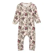 Nbfoaba Ls Suit Långärmad Bodysuit Rosa Name It