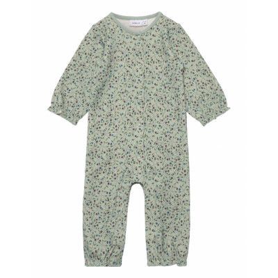 Nbfodilla Sweat Suit Bru Långärmad Bodysuit Multi/mönstrad Name It