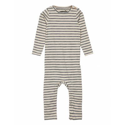 Nbmbendt Ls Bodysuit Långärmad Bodysuit Multi/mönstrad Name It