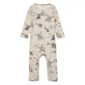 Nbmkarsten Ls Bodysuit Långärmad Bodysuit Multi/mönstrad Name It