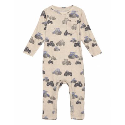 Nbmnormann Ls Bodysuit Långärmad Bodysuit Multi/mönstrad Name It