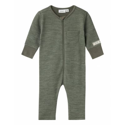 Name It Nbmwyla Wo/Vi Ls Suit Grön