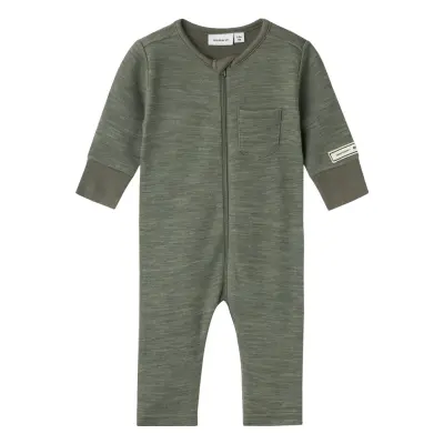 Name It Nbmwyla Wo/Vi Ls Suit Grön