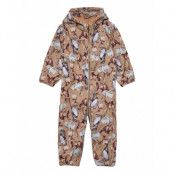 Nbnalfa Suit Young Animals Fo Outerwear Coveralls Softshell Coveralls Multi/patterned Name It