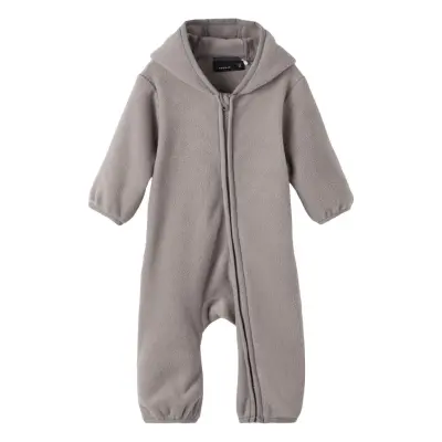 Nbnmuni Suit Långärmad Bodysuit Grå Name It