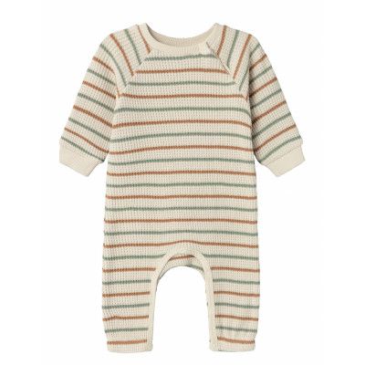Name It Nbnosome Ls Waffel Suit Beige