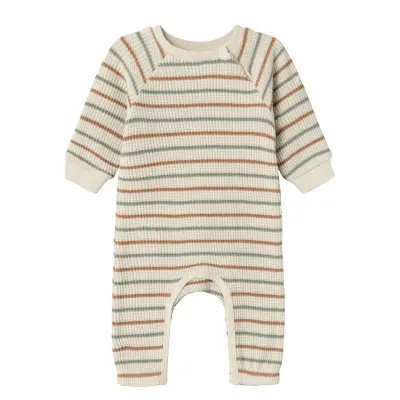 Name It Nbnosome Ls Waffel Suit Beige