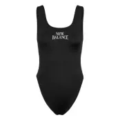 New Balance Linear Heritage Bodysuit - Black - XS