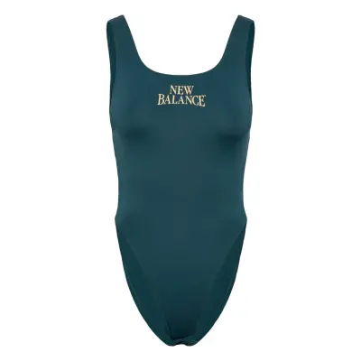 New Balance Linear Heritage Bodysuit - Green - XL