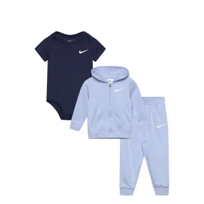 Nike 3C-3 Pc Bodysuit Pant Set Blå