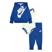 Nike Nkn Sustainable 3Pc Fz Set - Blue - 80/86CM